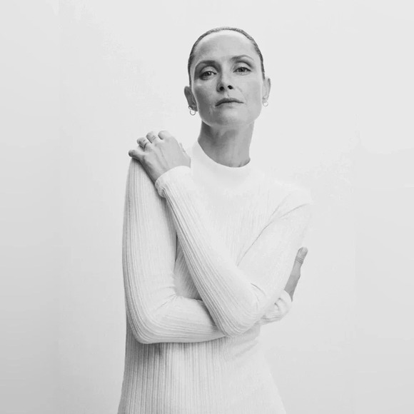 Mango Knitted Fall Mini Dress in Cream Colour NWT - Picture 5 of 6